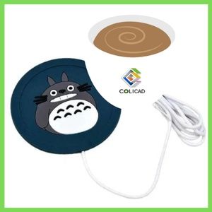 USB Cartoon Totoro Coaster Mug Mat Keep Drink Warmer Cup Warmer